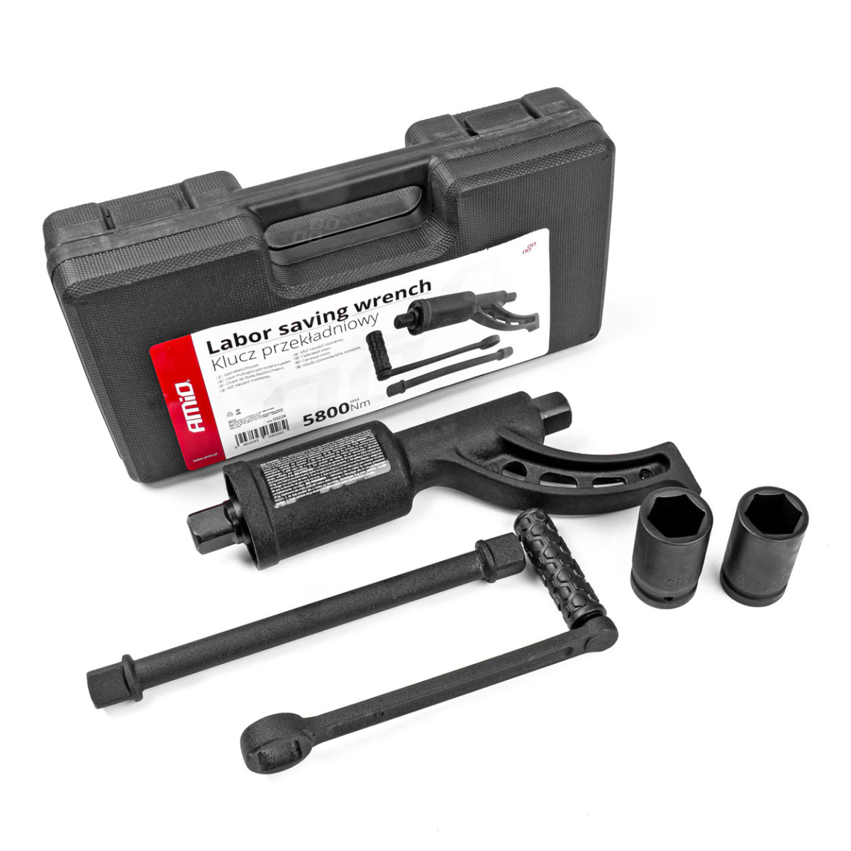 Drehmomentschlüssel mit hohem Drehmoment, 5800 Nm AMIO-03228