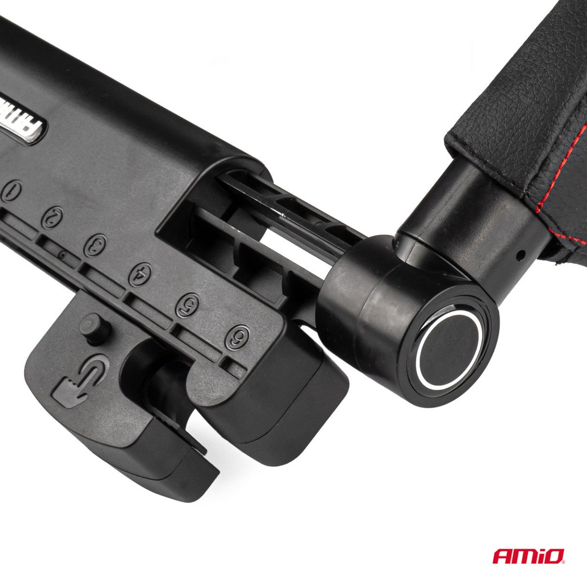 Auto-Schlafkopfstütze, Lederausführung AMIO-02957