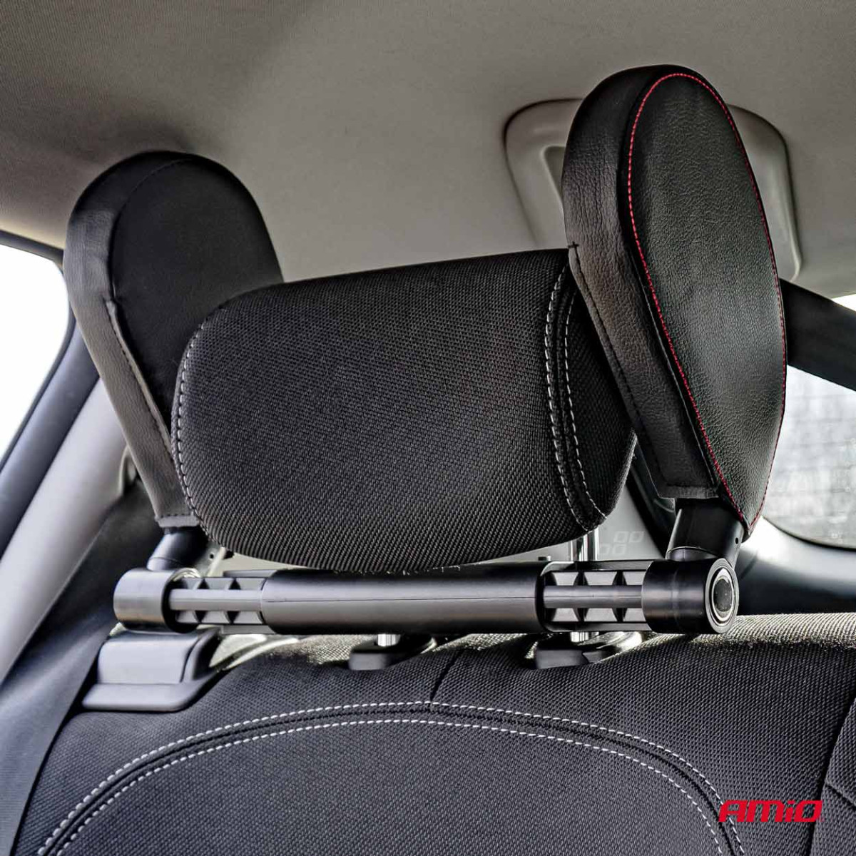 Auto-Schlafkopfstütze, Lederausführung AMIO-02957