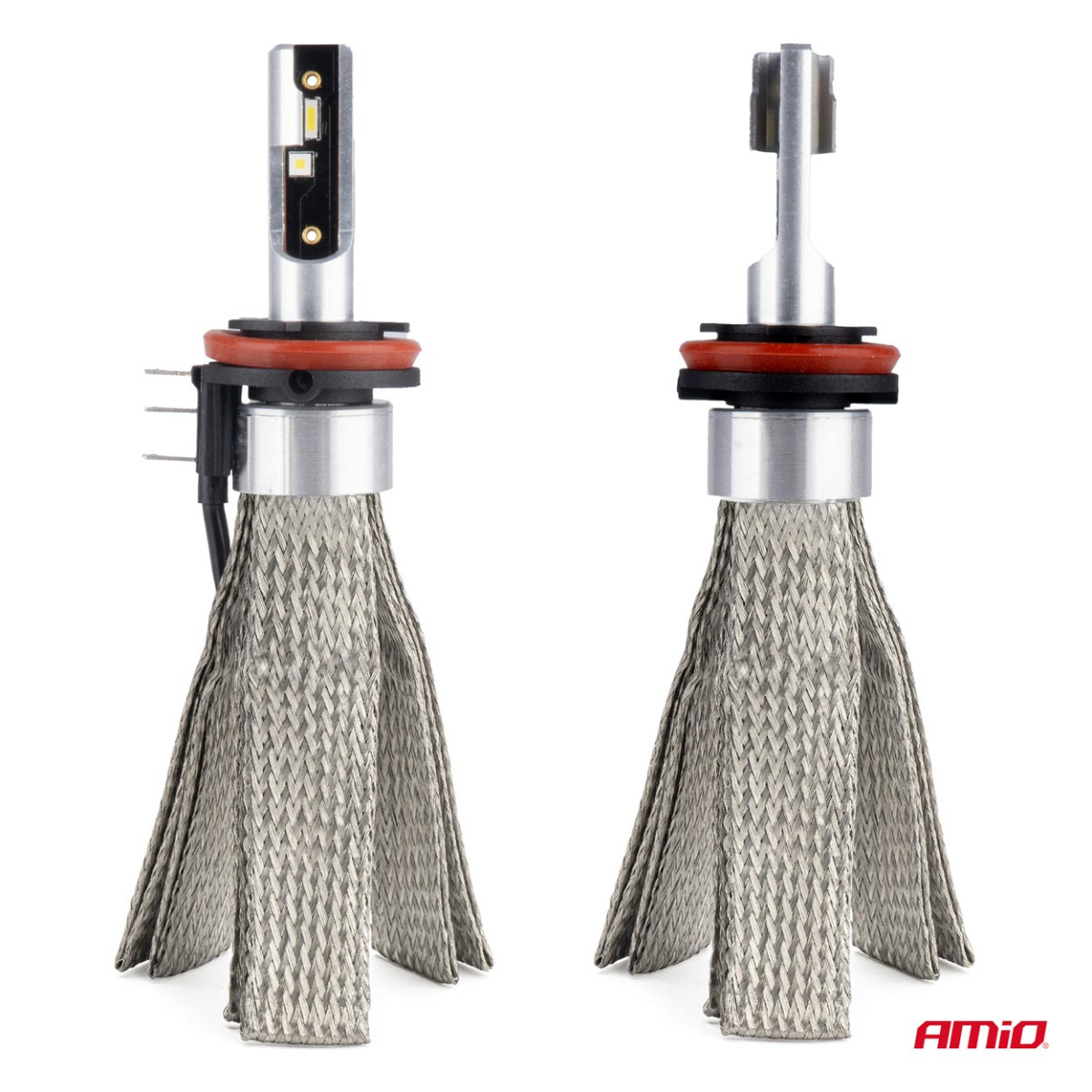 LED-Scheinwerferlampen FLEX+ H15 6000K Serie 12V 24V Canbus, 2 Stück. AMIO-03666