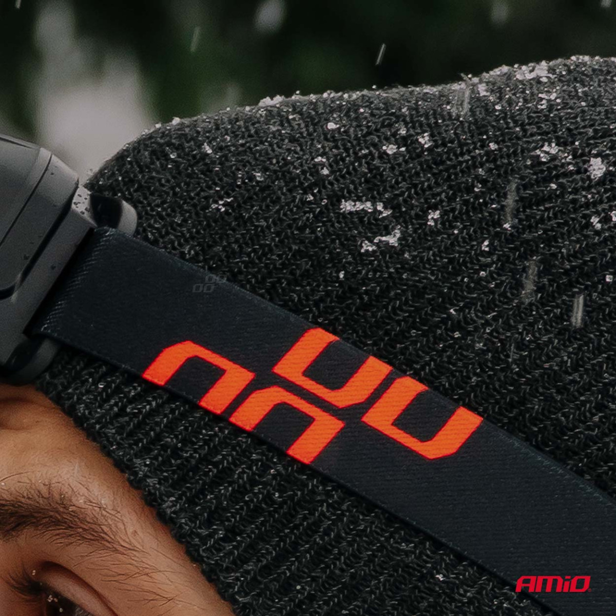 Wiederaufladbare LED-Stirnlampe COB mit Bewegungssensor, 1800 mAh AMIO-04666