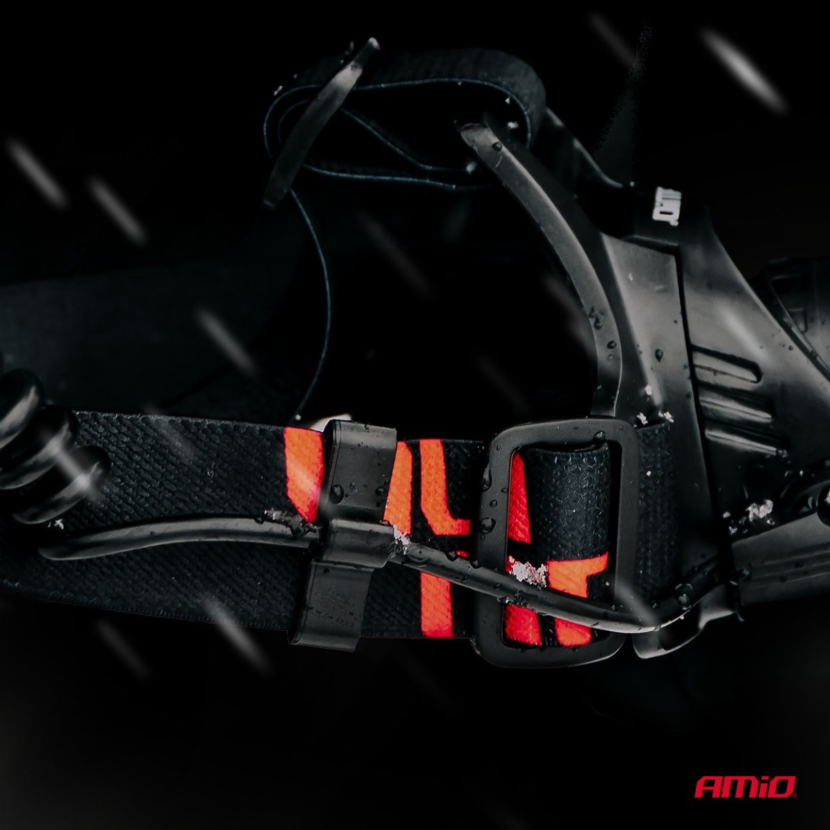 Wiederaufladbare LED-Stirnlampe T6 3600mAh AMIO-04664