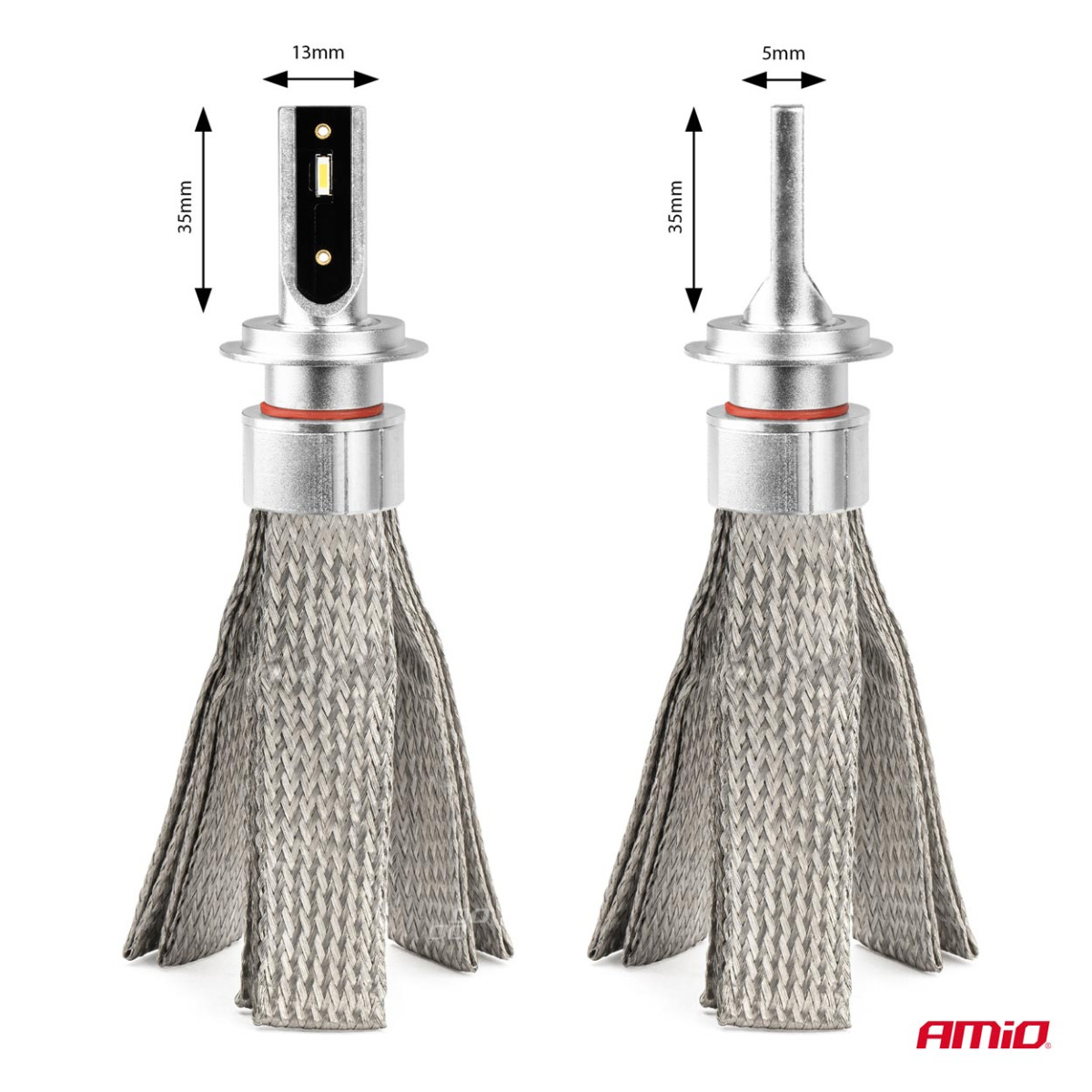 LED-Scheinwerferlampen FLEX+ Serie H7 CAN-Bus 6000K 12-24V AMIO-03659