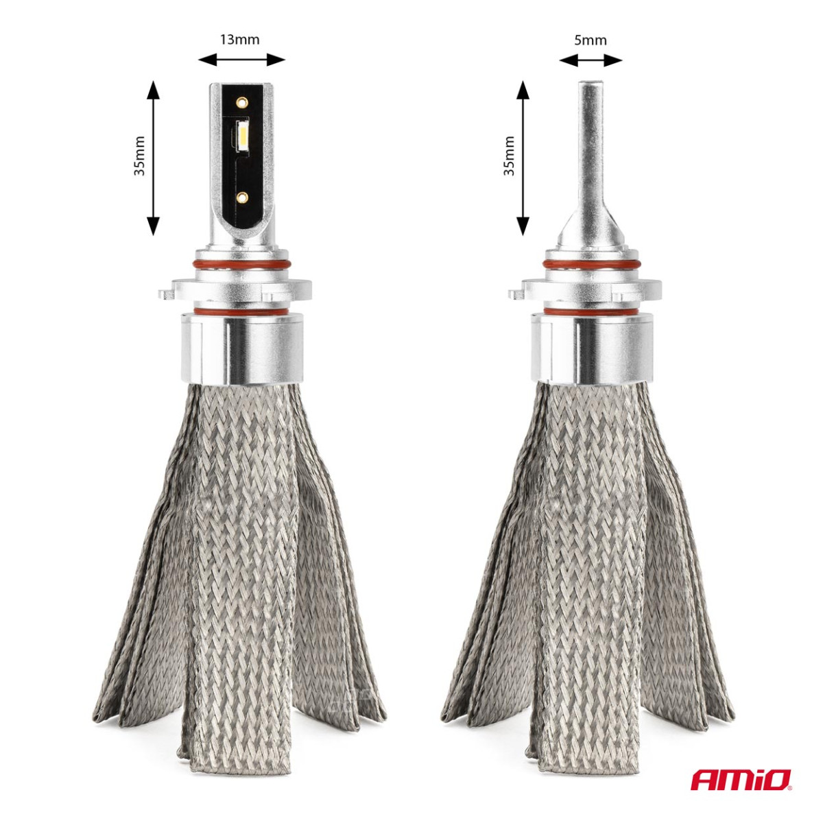 LED-Scheinwerferlampen FLEX+ Serie HB4 CAN-Bus 6000K 12-24V AMIO-03665