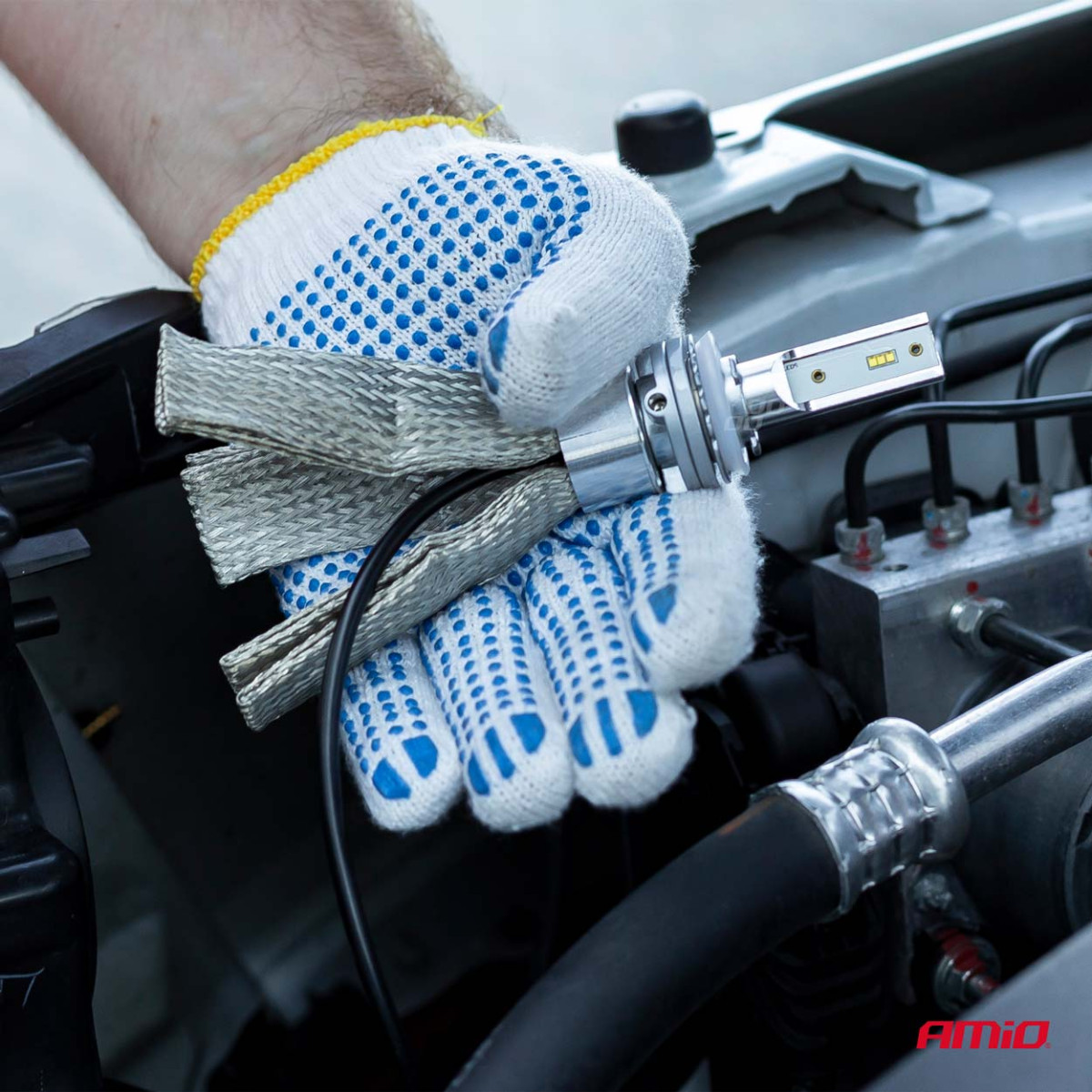 LED-Scheinwerferlampen RS+ Serie HB3 9005 50W AMIO-01087