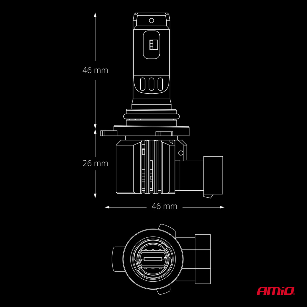 LED-Autolampen HIR2 F26 PRO LumiTec LIMITED +130% DUO FULL CANBUS 12V/24V AMIO-04876