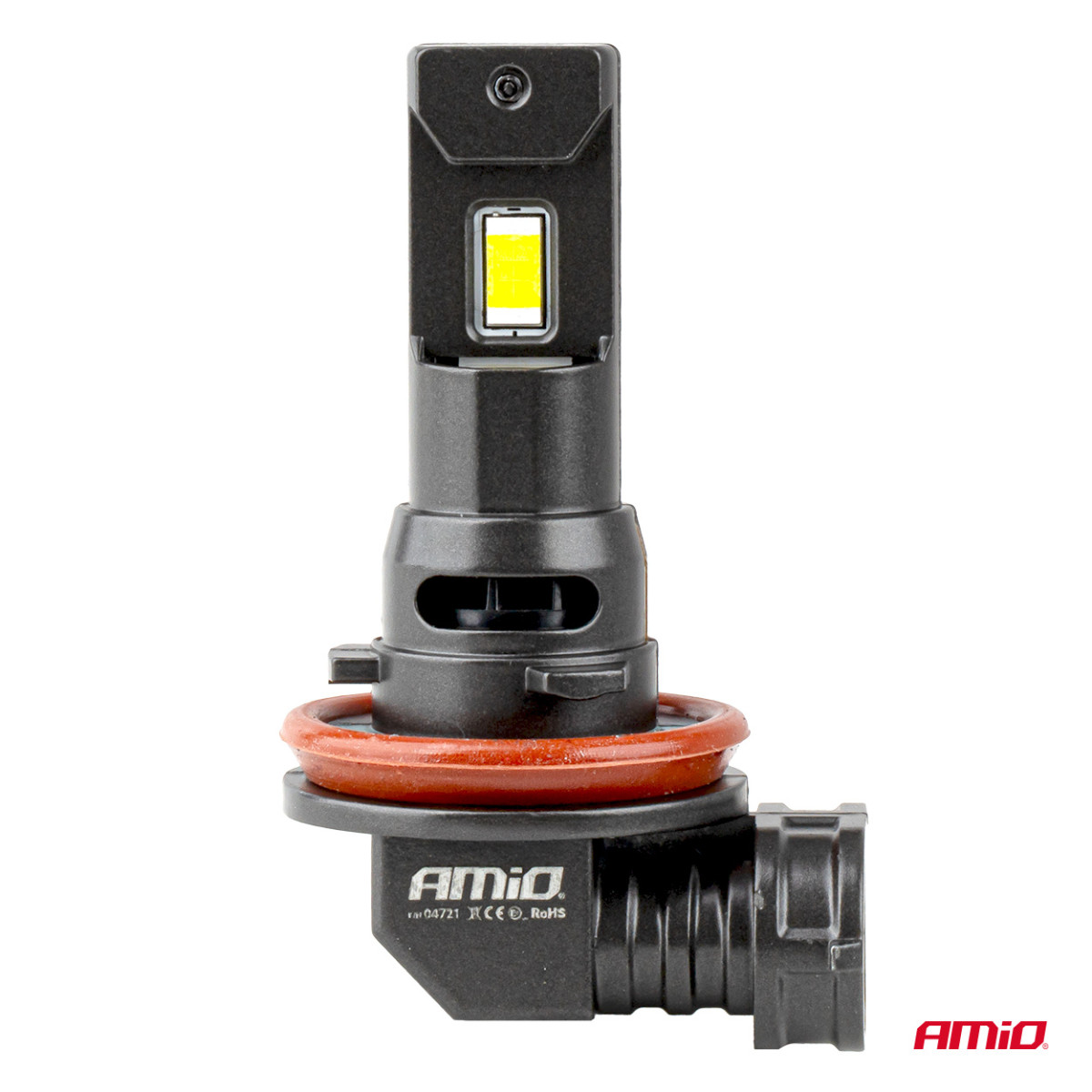 LED-Scheinwerferlampen F25 PRO SCHWARZ VOLL CANBUS H8 H9 H11 H16 68W 12V 24V AMIO-04721