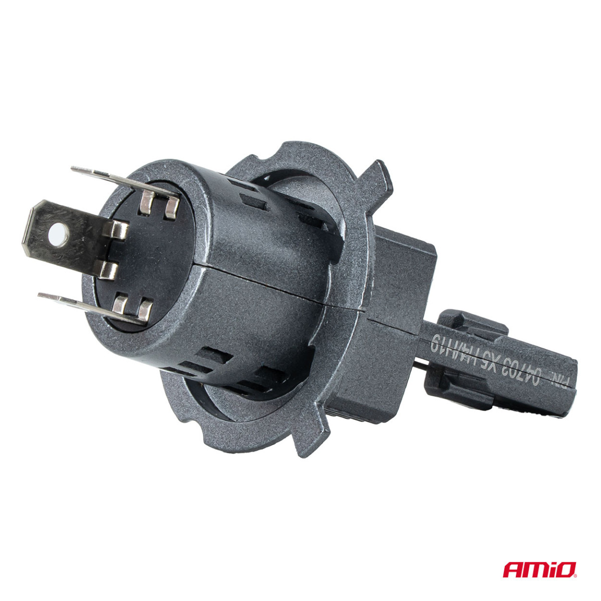 LED-Scheinwerferlampen F25 SILBER VOLL CANBUS H4/H19 54/58W 12V 24V AMIO-04703