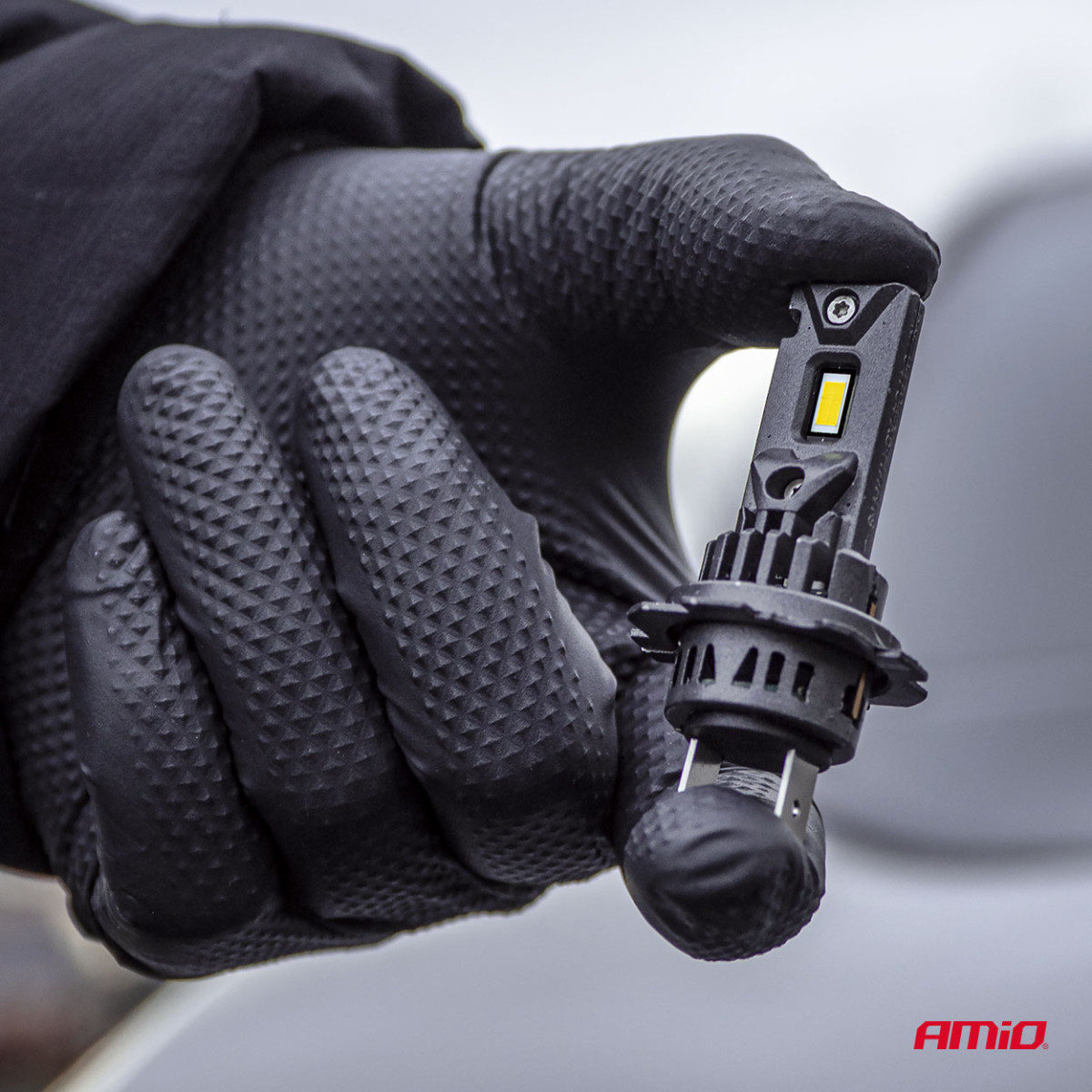 LED-Scheinwerferlampen F25 SILBER VOLL CANBUS H7/H18 62W 12V 24V AMIO-04704