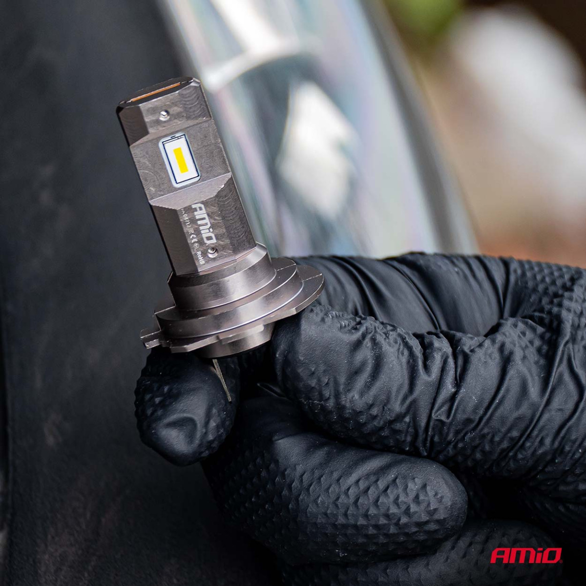 LED-Scheinwerferlampen Serie H25 CANBUS H7 H18 12V 30W, AMIO-04712