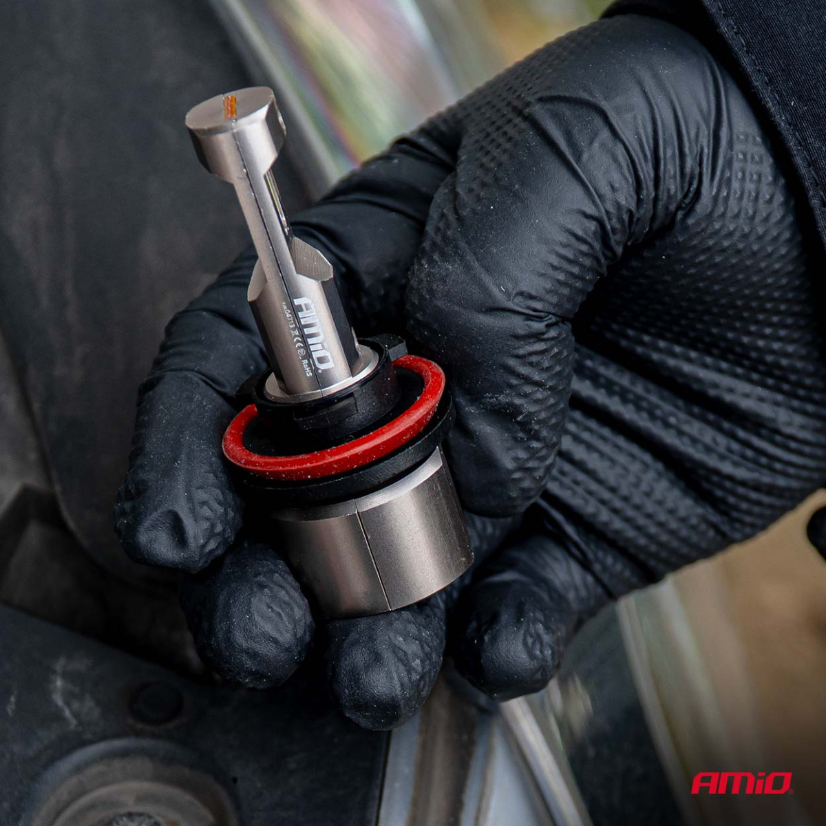 LED-Scheinwerferlampen Serie H25 CANBUS H8 H9 H11 H16 12V 31W, AMIO-04713