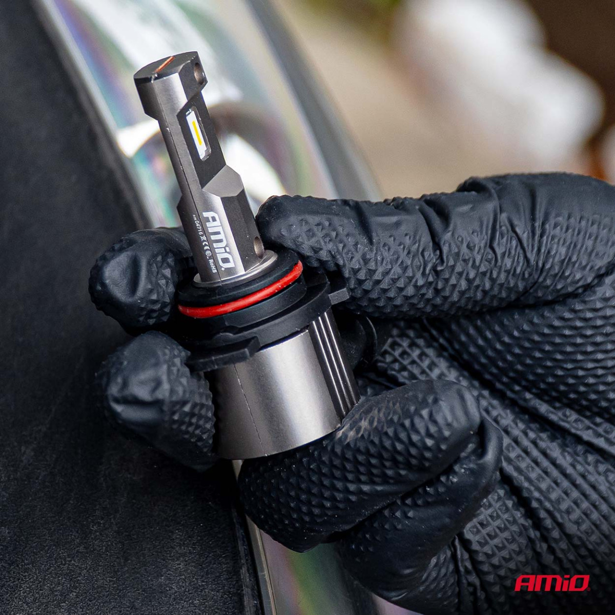 LED-Scheinwerferlampen Serie H25 CANBUS HIR2 9012 12V 31W, AMIO-04716