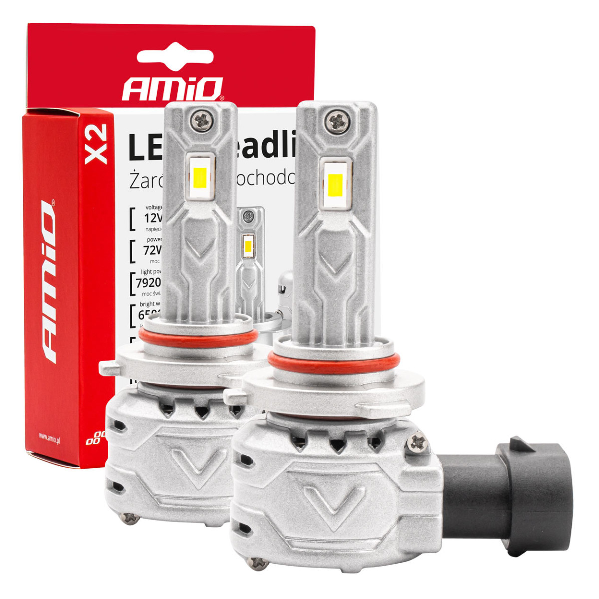 LED-Scheinwerferlampen X2 Serie HB4 9006 AMiO-02976