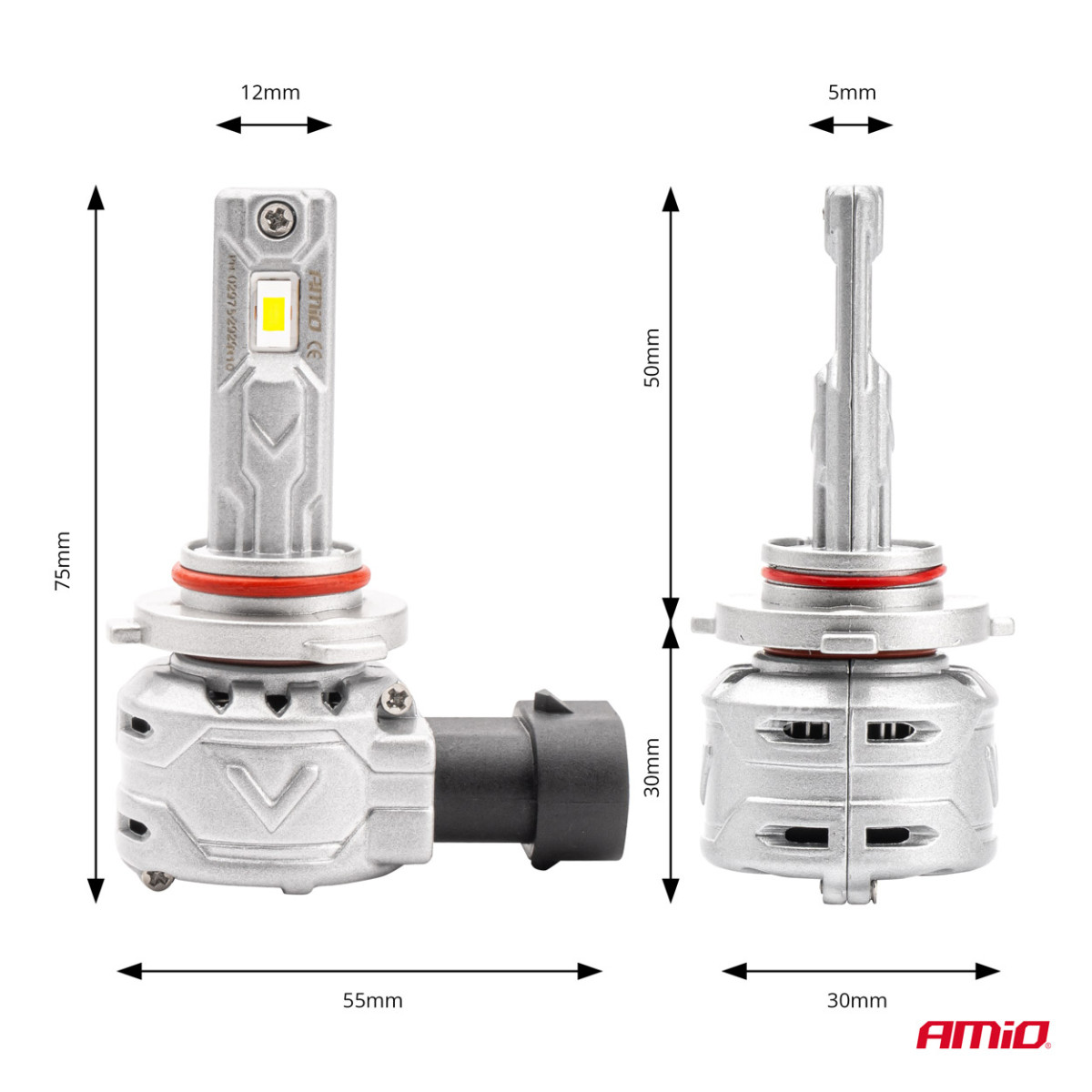 LED-Scheinwerferlampen X2 Serie HB4 9006 AMiO-02976