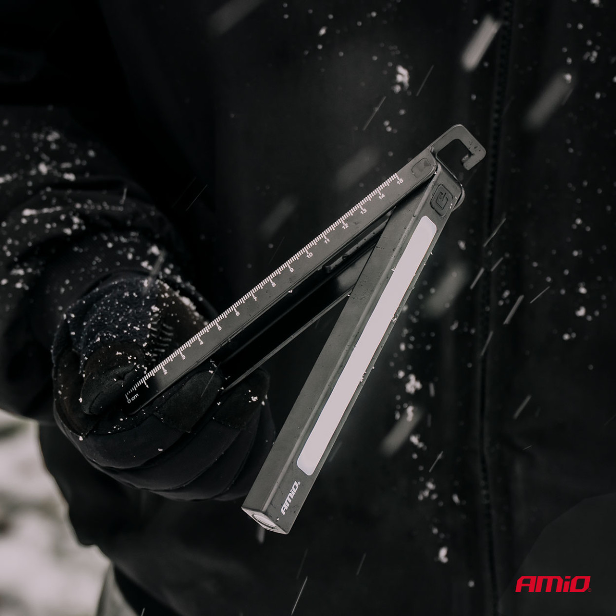 LED-Inspektionsleuchten-Set, 10 Stück, batteriebetrieben, XTE + SMD, 600 mAh, AMIO-04670