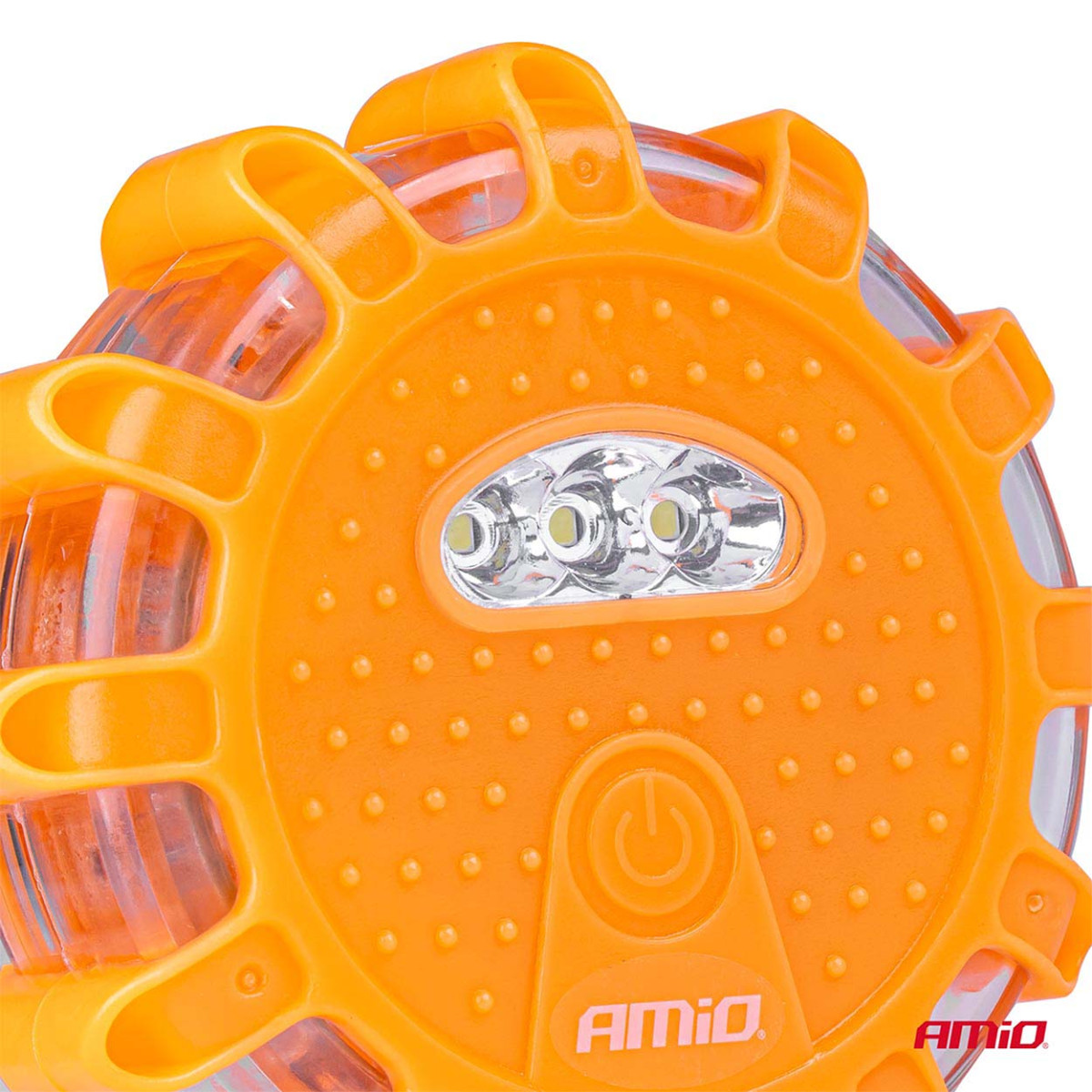 Wiederaufladbare LED-Notleuchte mit Taschenlampenfunktion, 12 SMD + 3 SMD, 650 mAh AMIO-04829