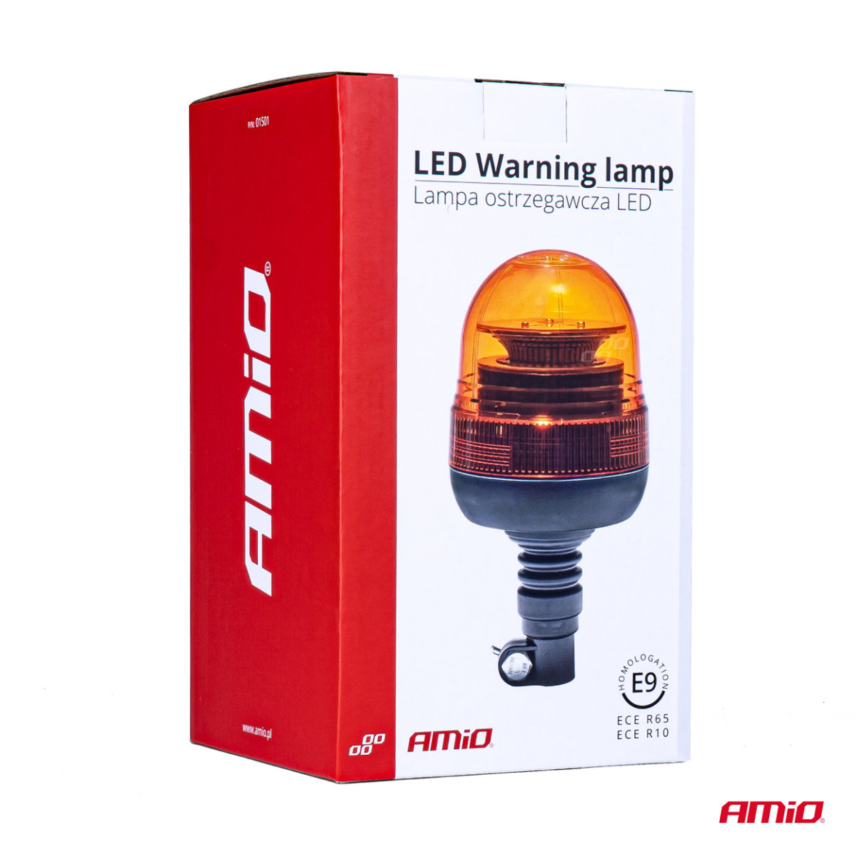 LED-Warnleuchte WAR09P 39 LED-Flexkabel R65 R10 12V 24V AMIO-01501