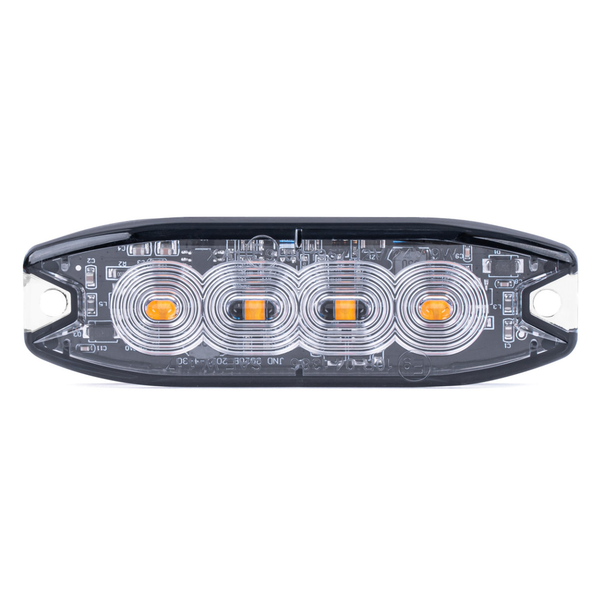 LED-Warnleuchte 4 LED R65 R10 12-24V AMIO-02298