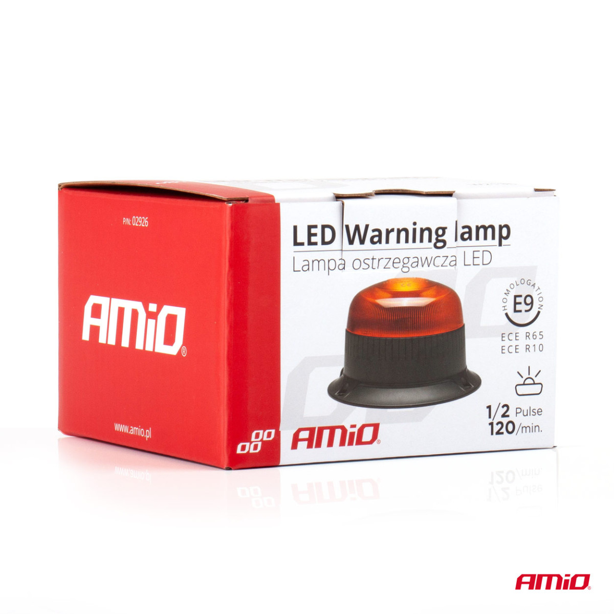 LED-Warnleuchte R65 R10 12V 24V W213b AMIO-02926