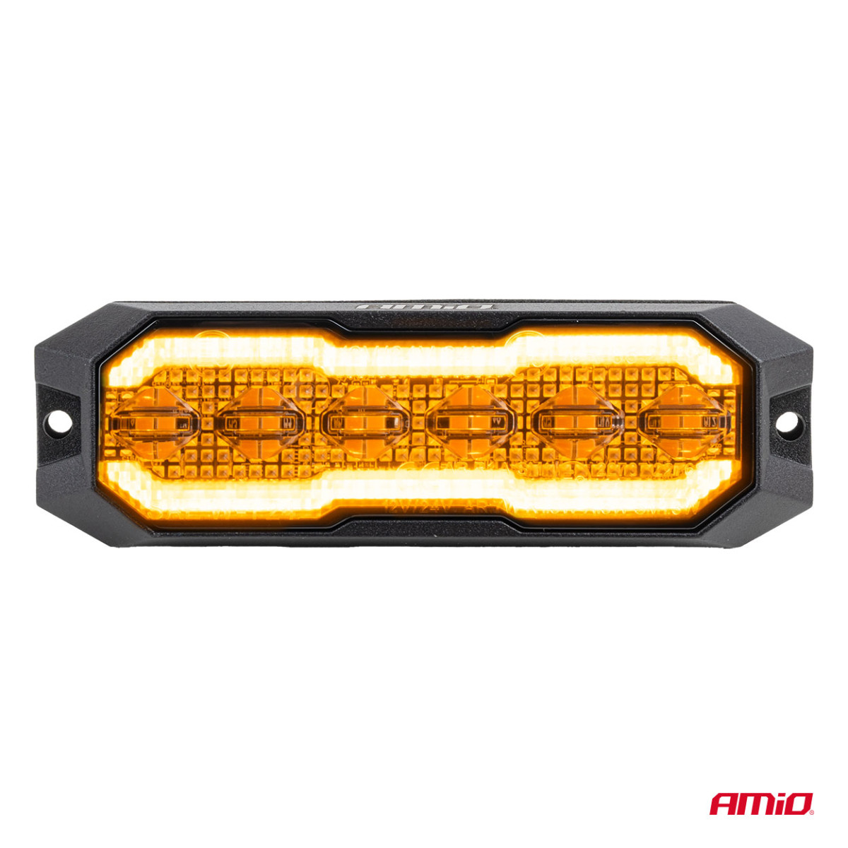 LED-Warnleuchte mit Positions- und Begrenzungslicht R65 R148 12V/24V 24W AMIO-04859