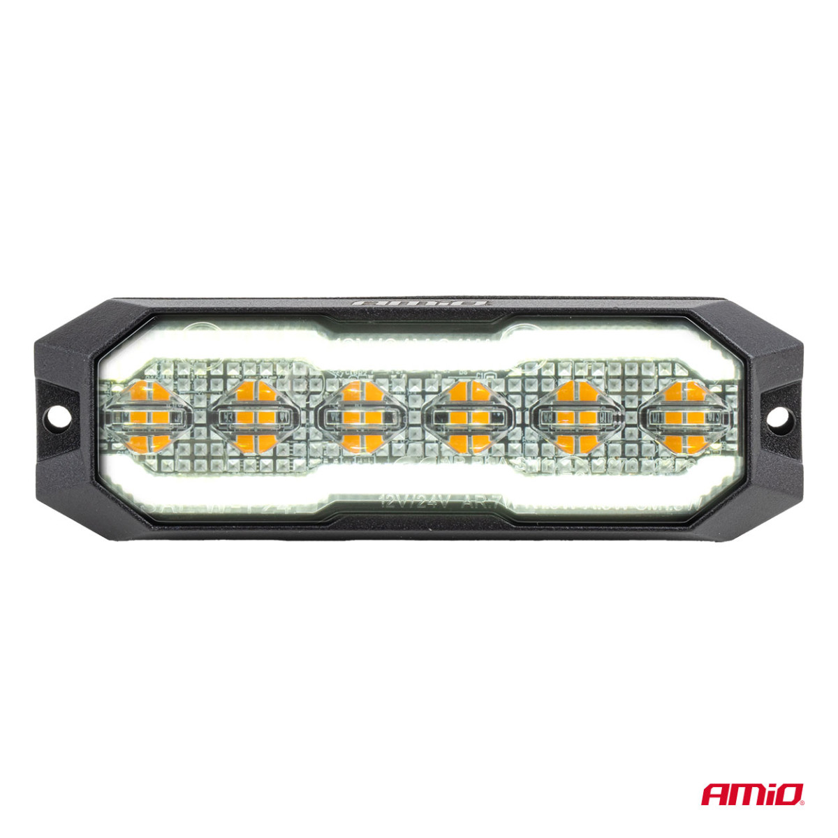 LED-Warnleuchte mit Positions- und Begrenzungslicht R65 R148 12V/24V 24W AMIO-04859