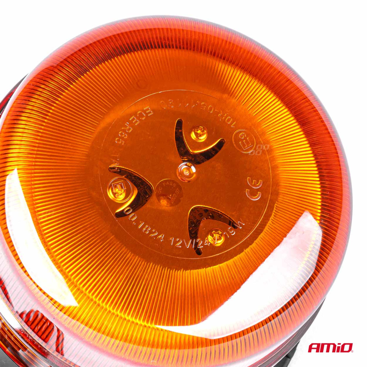 LED-Warnleuchte WAR11M 39 LED R65 R10 12V 24V AMIO-01500