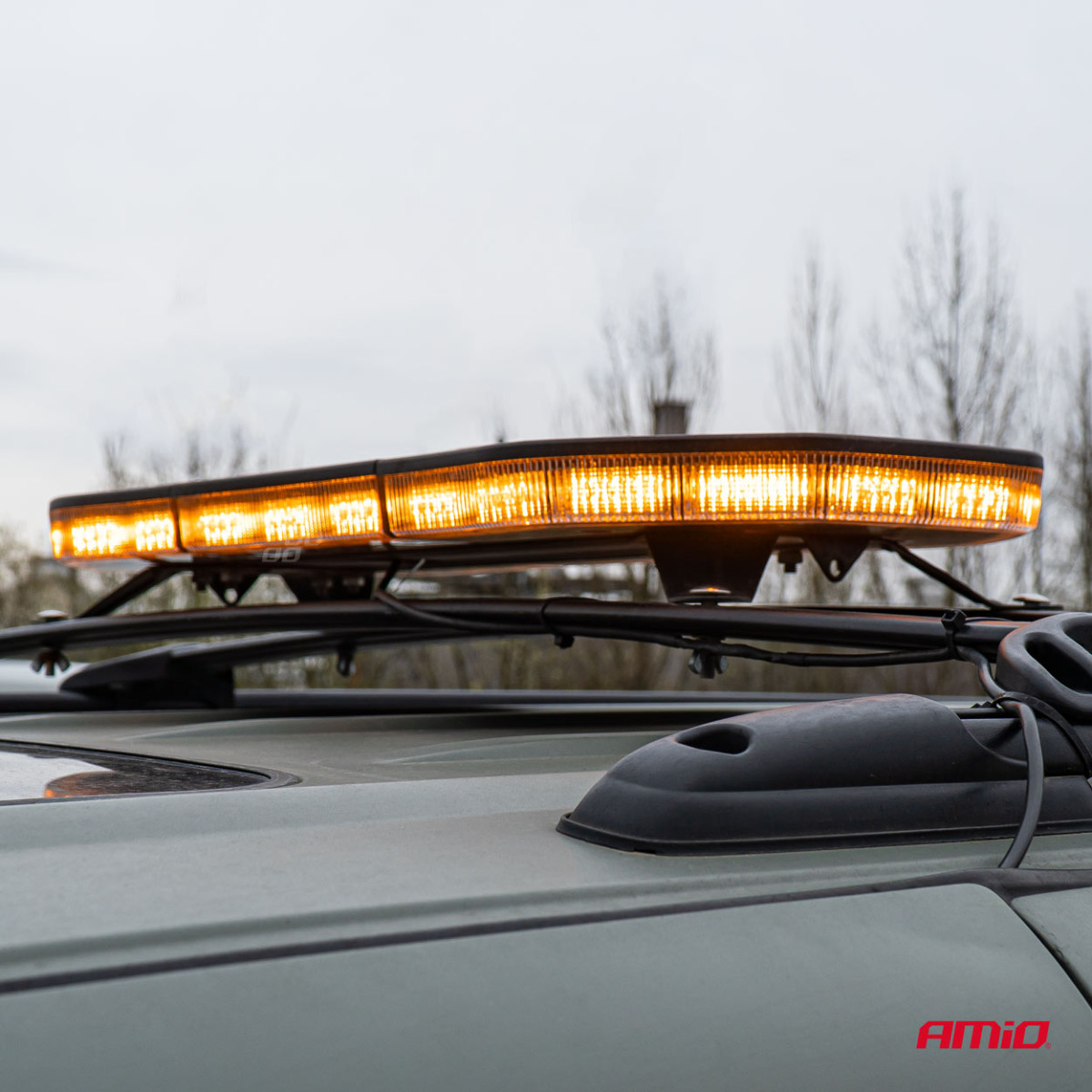 LED-Warnleuchte 156 LED 1168 mm AMIO-03344