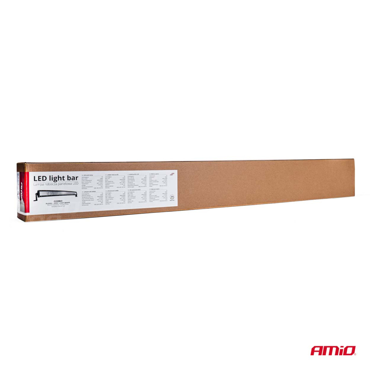 LED-Arbeitsleuchte SLIM, gebogen, 130 cm, 9–36 V, AWL47