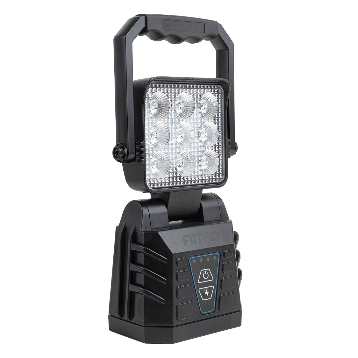 Tragbare LED-Arbeits- und Warnleuchte 15W (BATT) AMIO-04865
