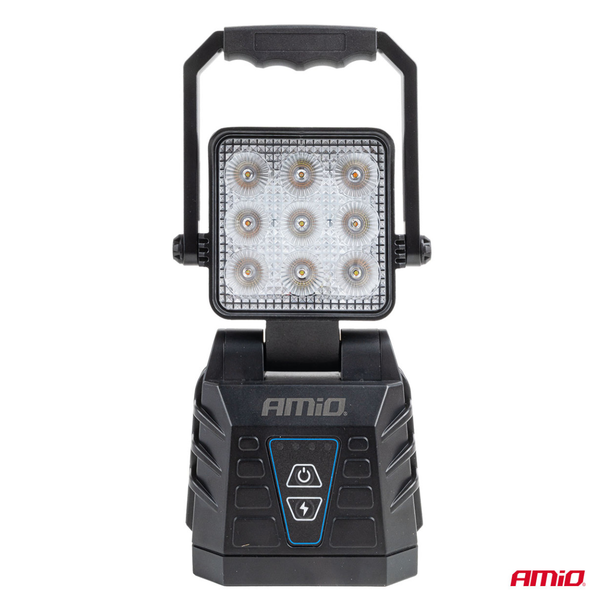 Tragbare LED-Arbeits- und Warnleuchte 15W (BATT) AMIO-04865