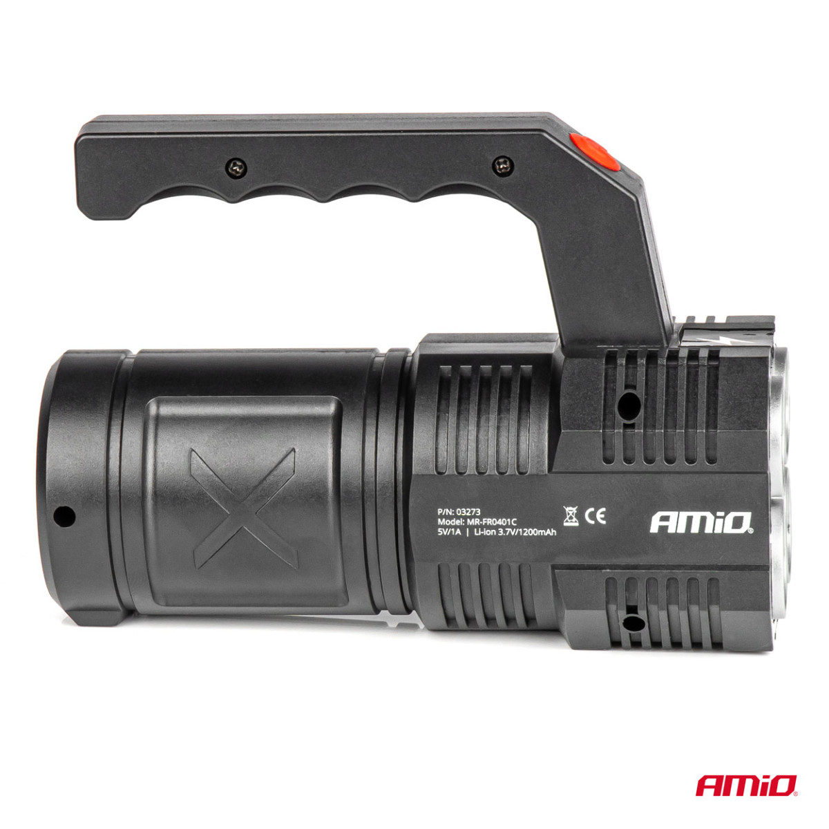 LED-Arbeitsleuchte mit 4 LEDs + COB, 1200 mAh