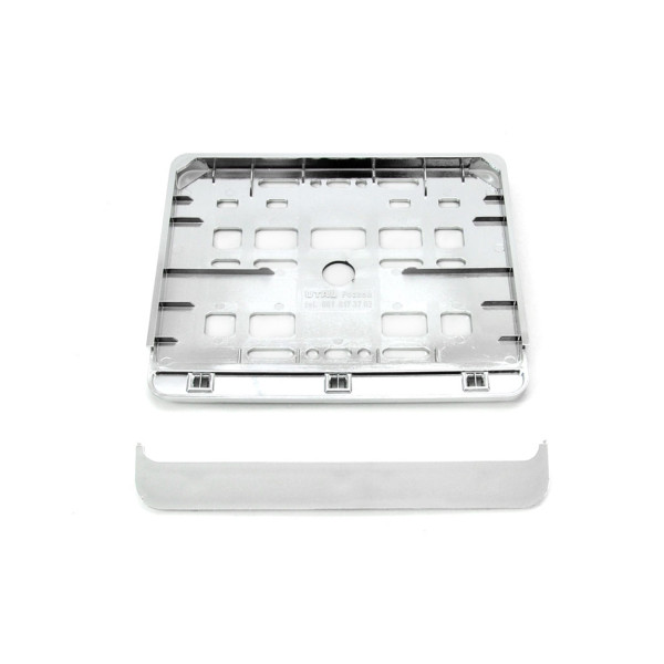 Motorrad-Kennzeichenhalter – Chrom, AMIO-01167