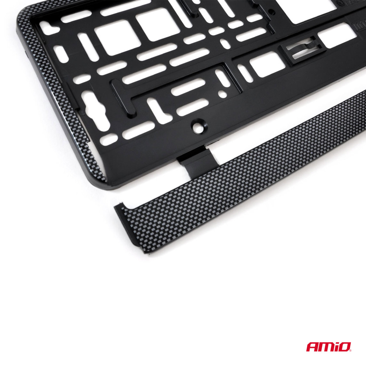 Kennzeichenhalter – Carbon, AMIO-01165