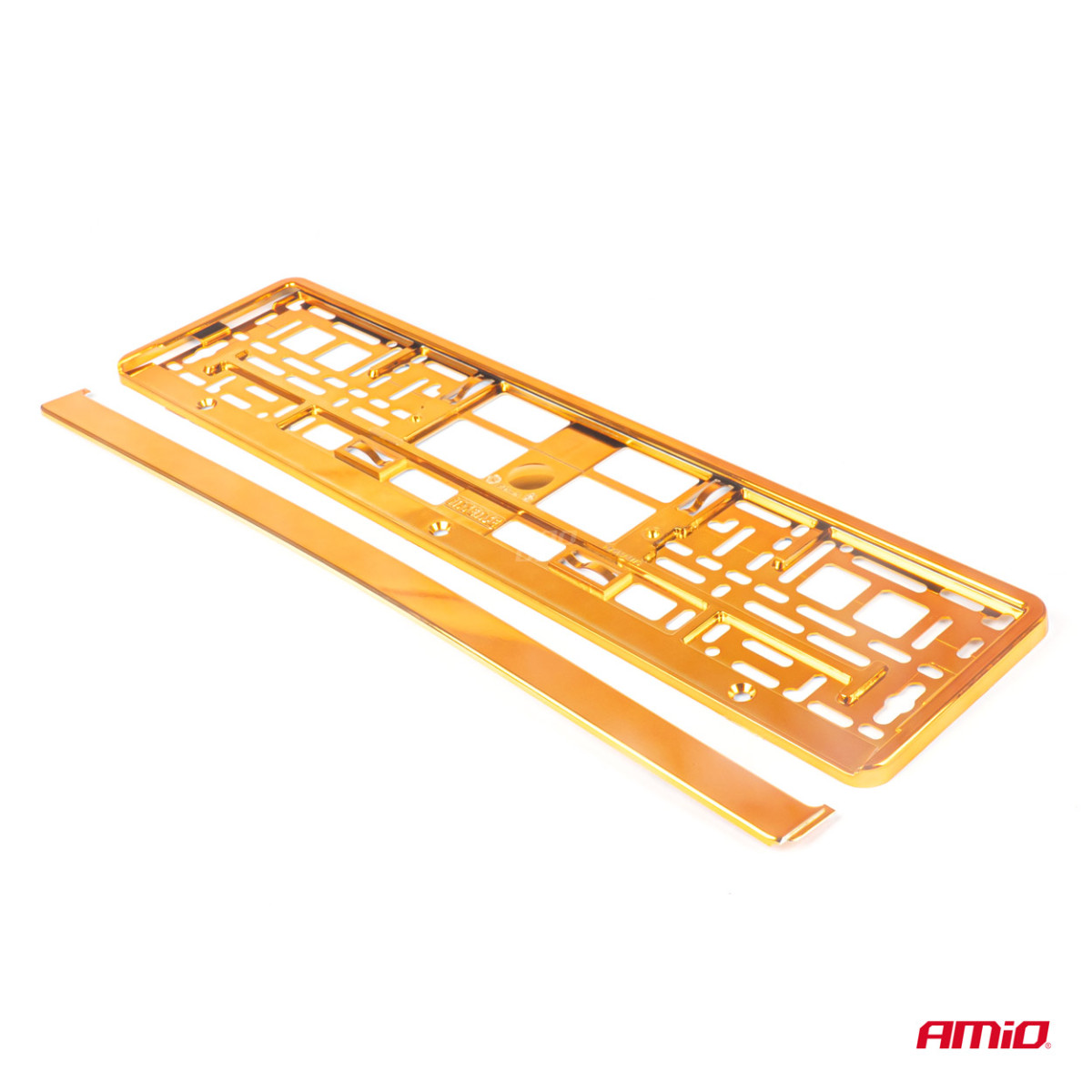 Kennzeichenhalter – Metallic-Orange, AMIO-03175