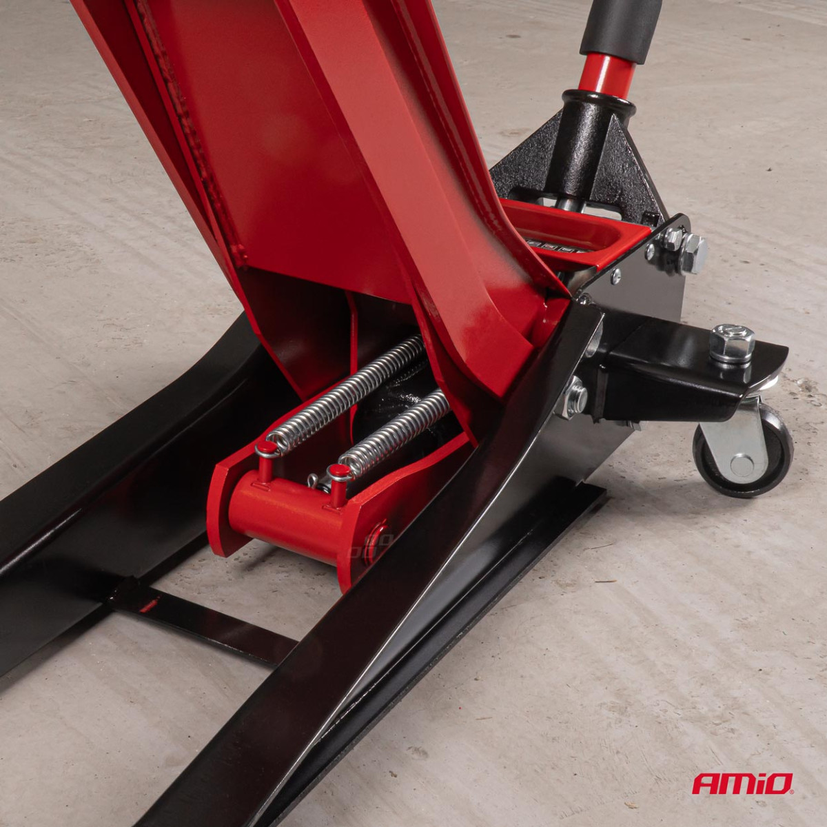 Flache hydraulische Hebebühne 3000 kg, 75–510 mm, CE, AMIO-04215
