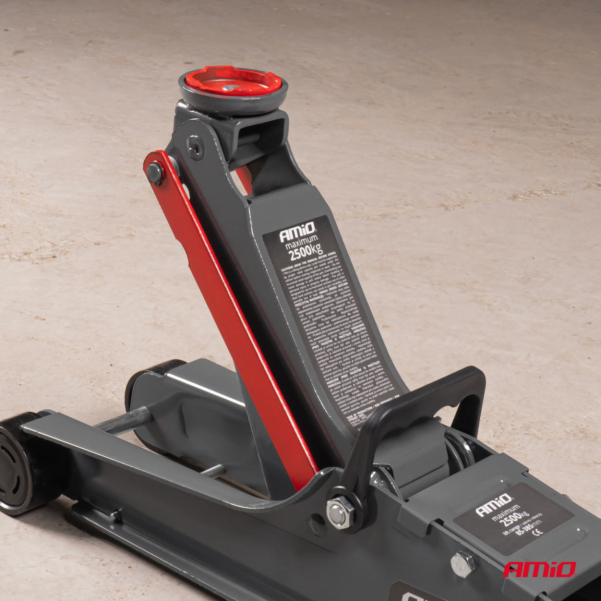 Flache hydraulische Hebebühne 2500 kg CE AMIO-02501