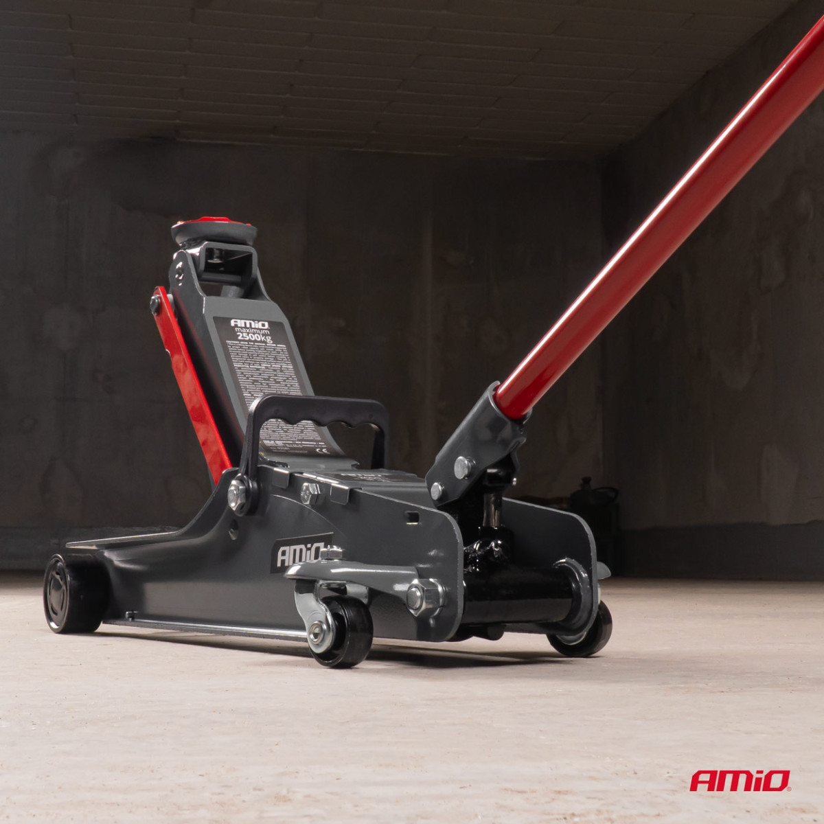 Flache hydraulische Hebebühne 2500 kg CE AMIO-02501