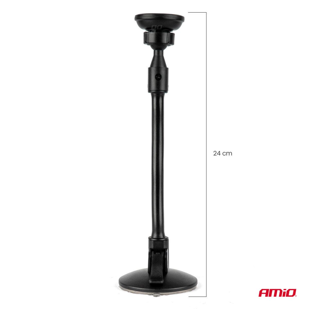 Flexible magnetische Autohalterung für die Windschutzscheibe AMiO-04143