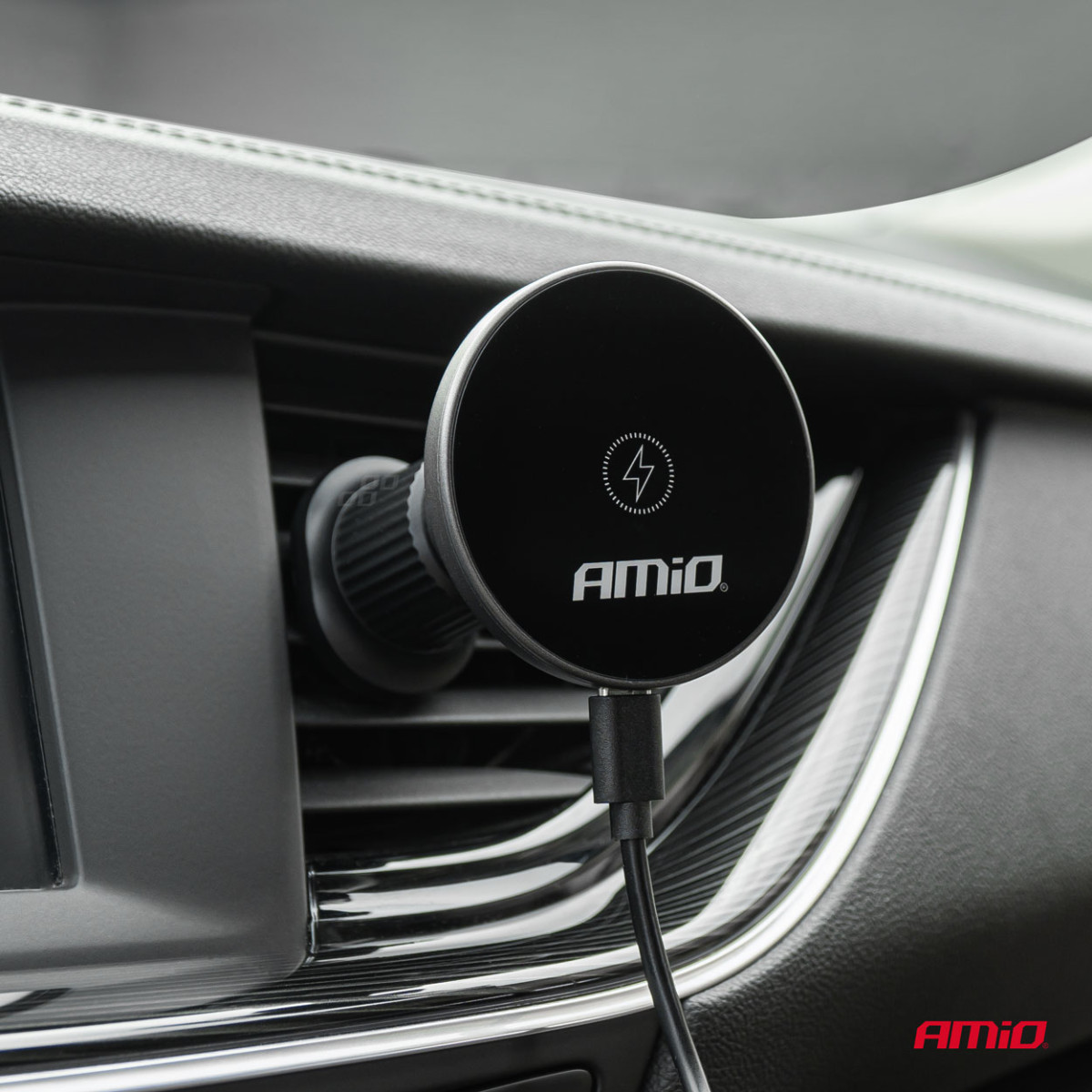 Magnetische Handyhalterung mit kabellosem 15W-Ladegerät My Mag AMIO-03773