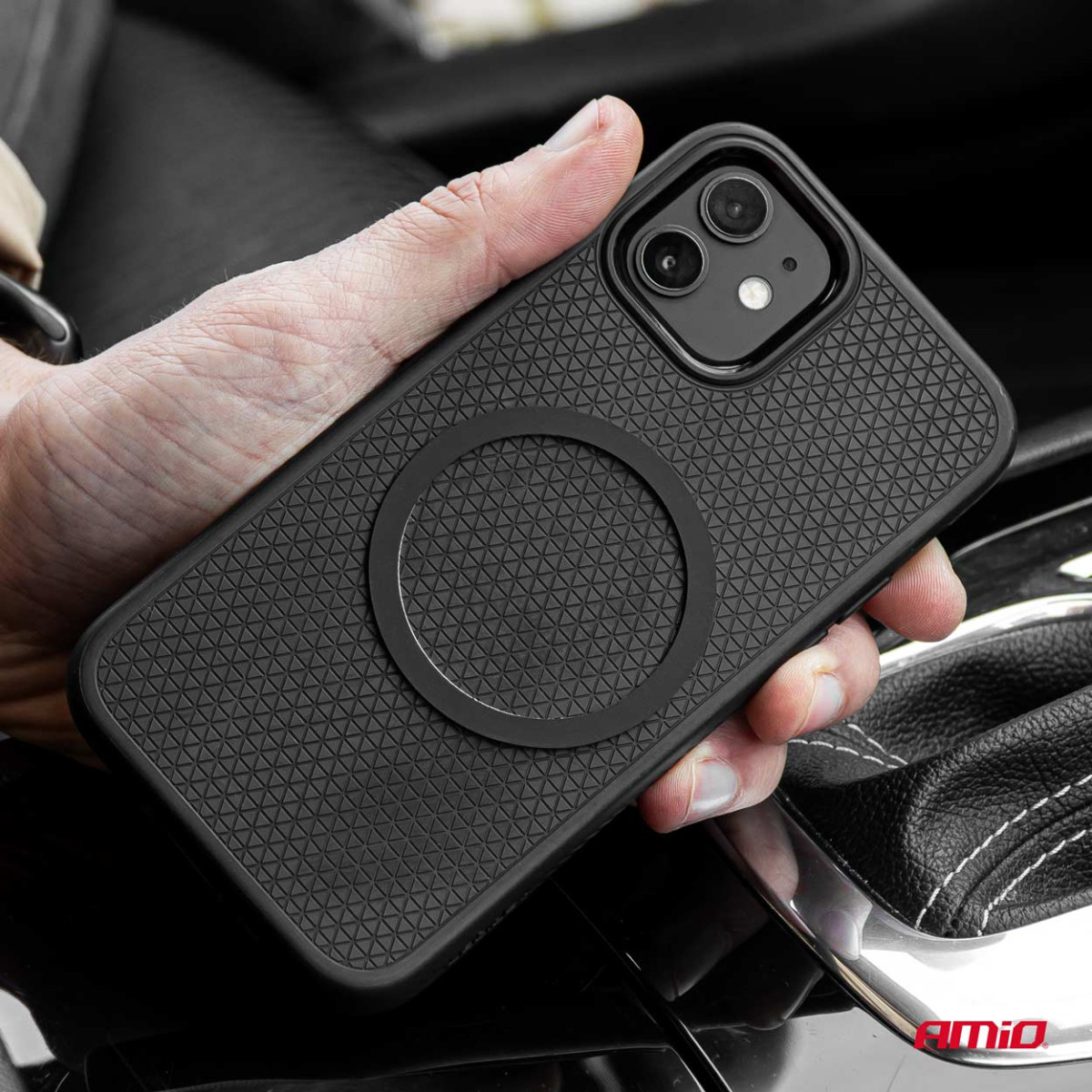 Magnetische Handyhalterung mit kabellosem 15W-Ladegerät My Mag AMIO-03773