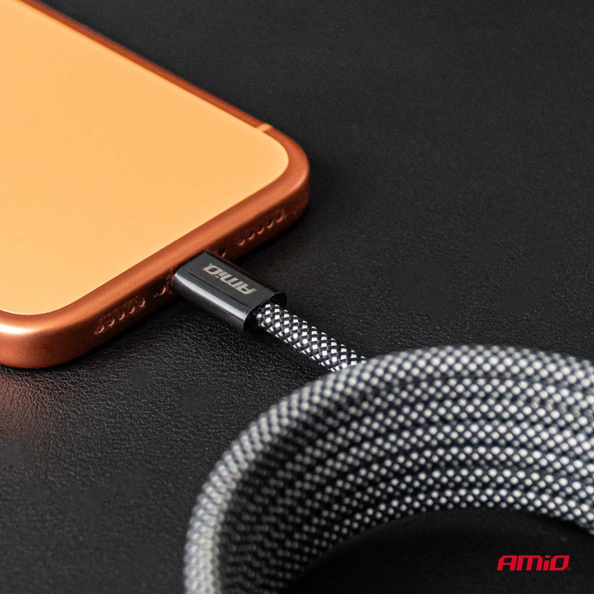 Magnetisches USB-C – USB-C-Kabel 60 W 100 cm AMIO-04840