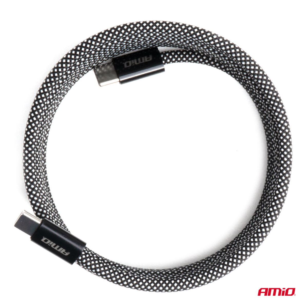 Magnetisches USB-C – USB-C-Kabel 60 W 200 cm AMIO-04841