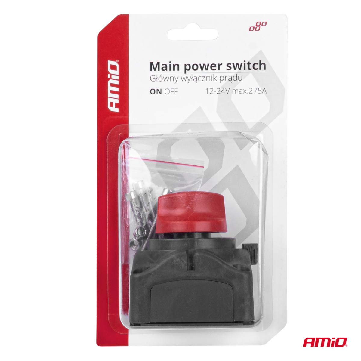 Hauptnetzschalter 275A AMIO-03028