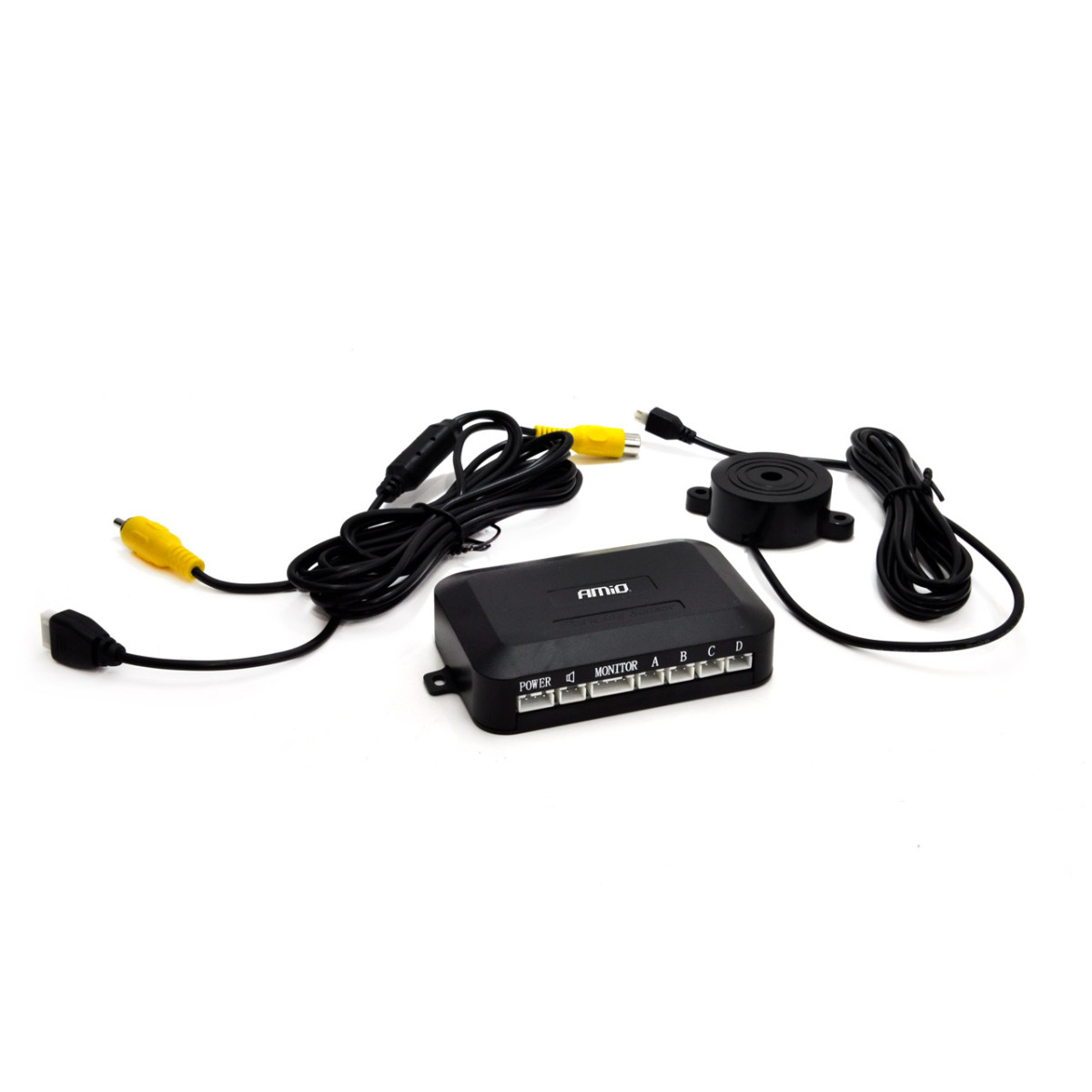 Zentralsteuergerät für Parksensoren TFT, 4 Sensoren AMIO-01574