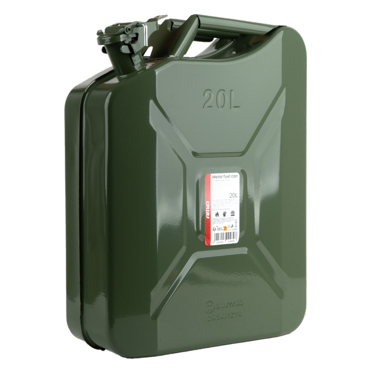 Metall-Kraftstoffkanister, 20L AMIO-02489