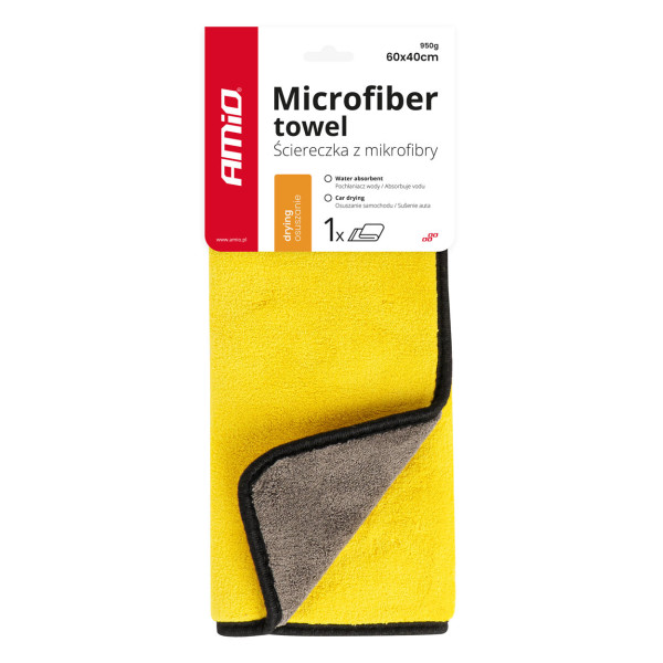 Mikrofaserhandtuch 40x60 cm, 950 g/m² AMIO-03756