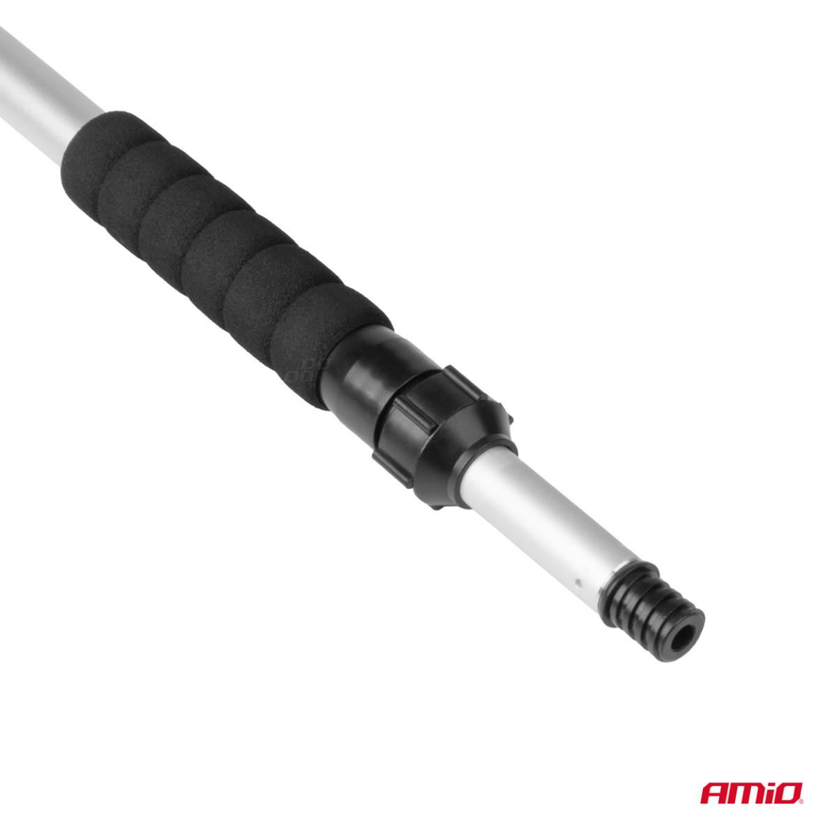 Teleskopbürste mit Wasseranschluss, Mikrofaser 98-168 cm AMIO-02397