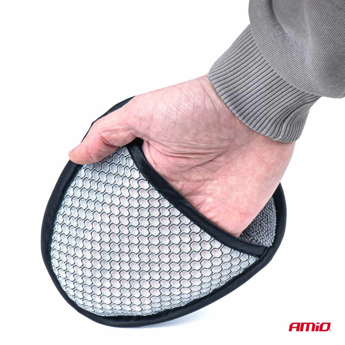 Mikrofaser-Schwamm für Felgen, 20x16x2 cm AMiO-03843