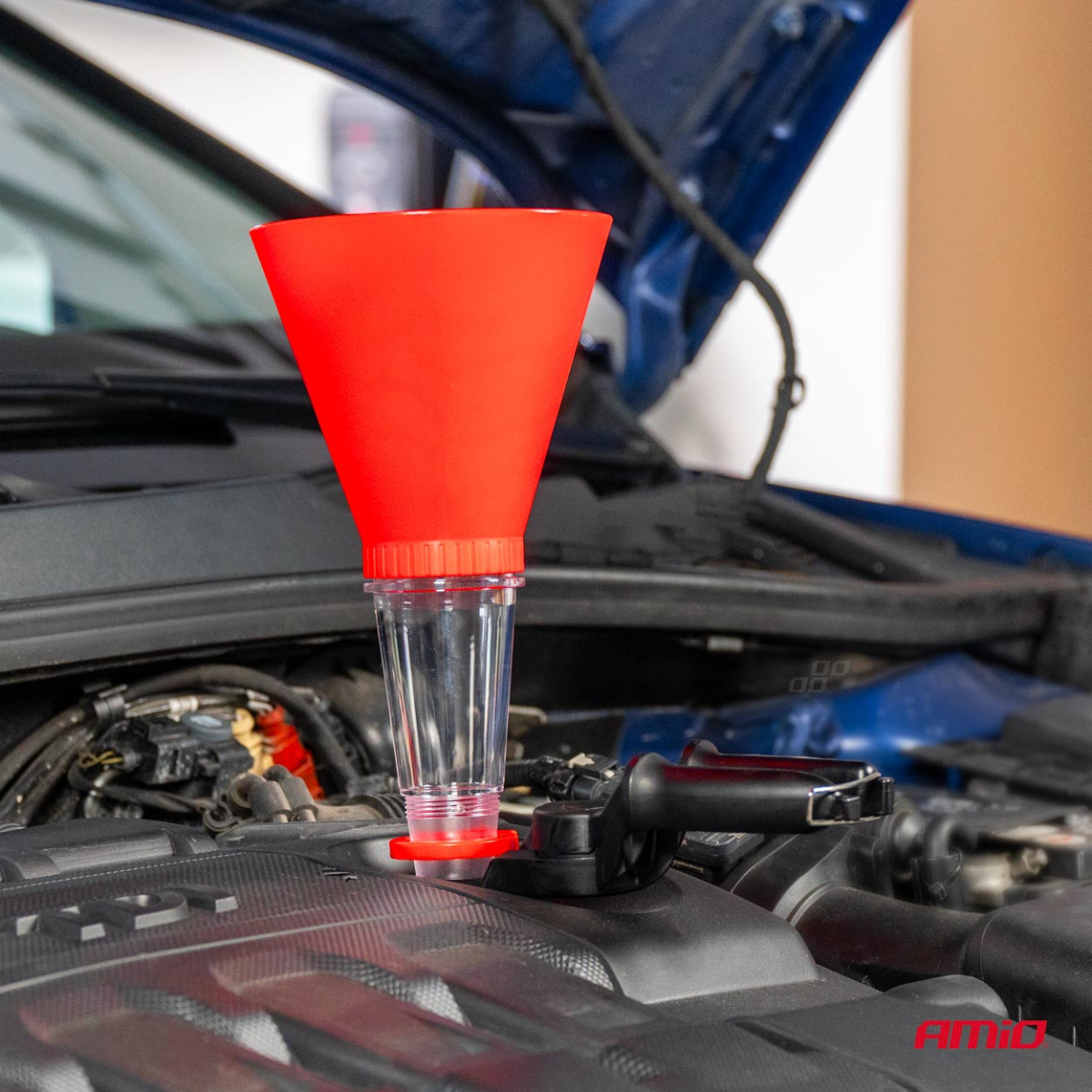 Motoröltrichter mit Halterung 125 mm AMIO-03278