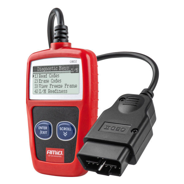 OBD2-Diagnosescanner AMIO-04729, 110,3 × 69,5 × 20,2 mm